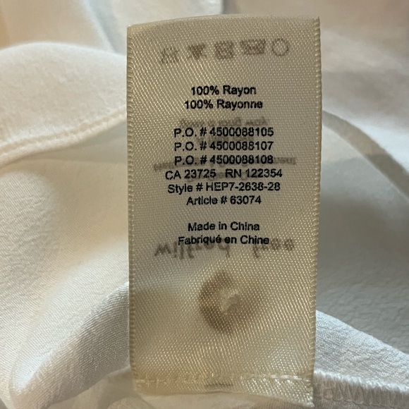 Aritzia | Wilfred Free Tie front Blouse short sleeve - Picture 6 of 7